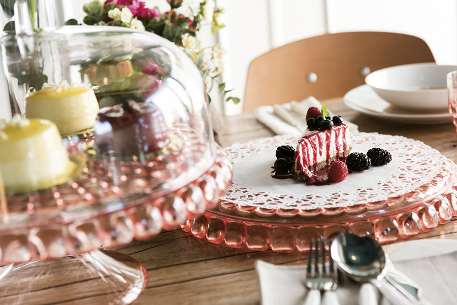 Тортовница Tiffany голубая Guzzini 19940081 - Вид №1