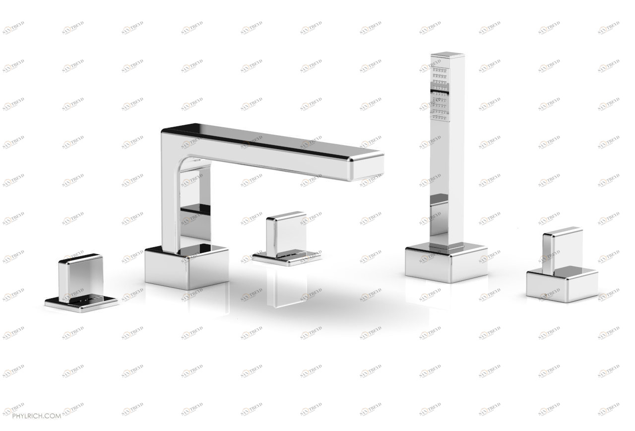 Смеситель для ванны MIX Phylrich  290-48-026 Хромированный