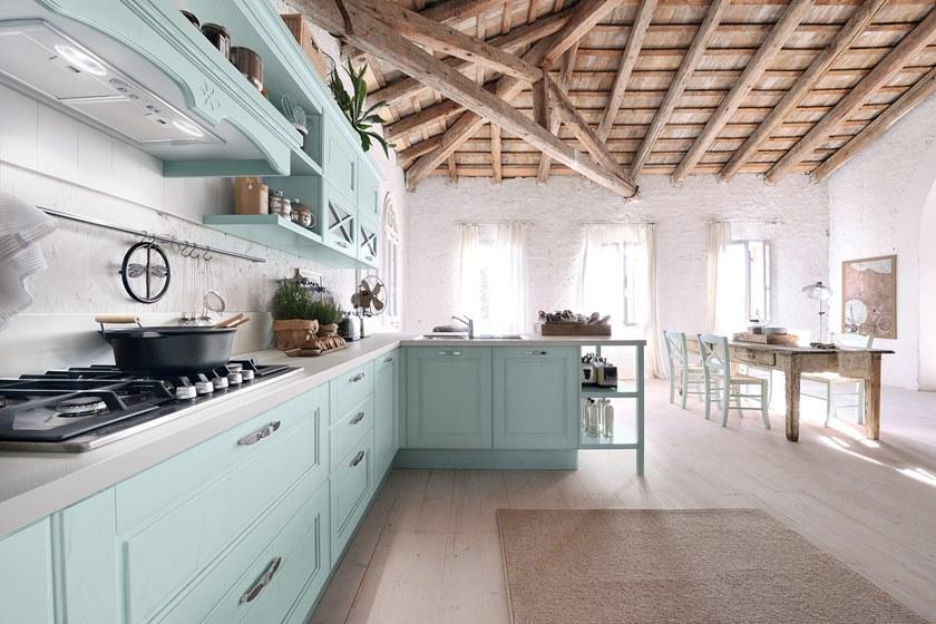 Cucine Lube Маринованная кухня с полуостровом Agnese sun-id-1460401 - Вид №1