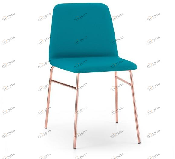 TrabA' Стул из ткани Bardot 0033-met-tu