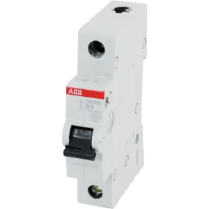 Автоматический выключатель ABB SH201L 1P B6 А 4.5 кА 2CDS241001R0064 82577245 STLM-2161217