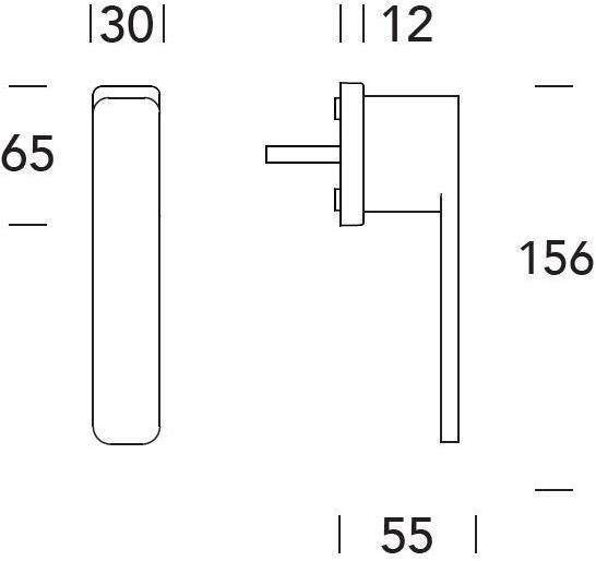 Reguitti Оконная ручка dk на розе One A10ndkq1588 - Вид №1