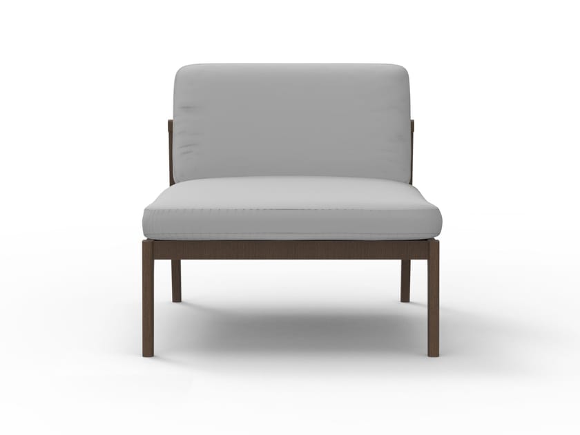Одиночный модуль для садового дивана в iroko Rever Понца ARCH-00042325
