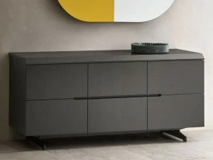 ZANETTE Деревянный комод со встроенными ручками Morfeo