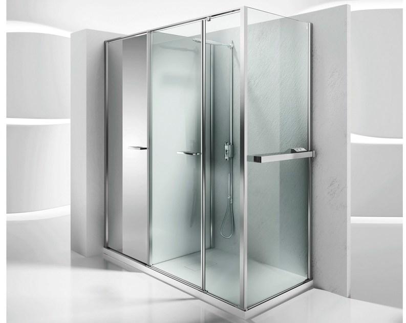 VISMARAVETRO Лучистая стена для душа из закаленного стекла Parete radiante sun-id-1489417 - Вид №5