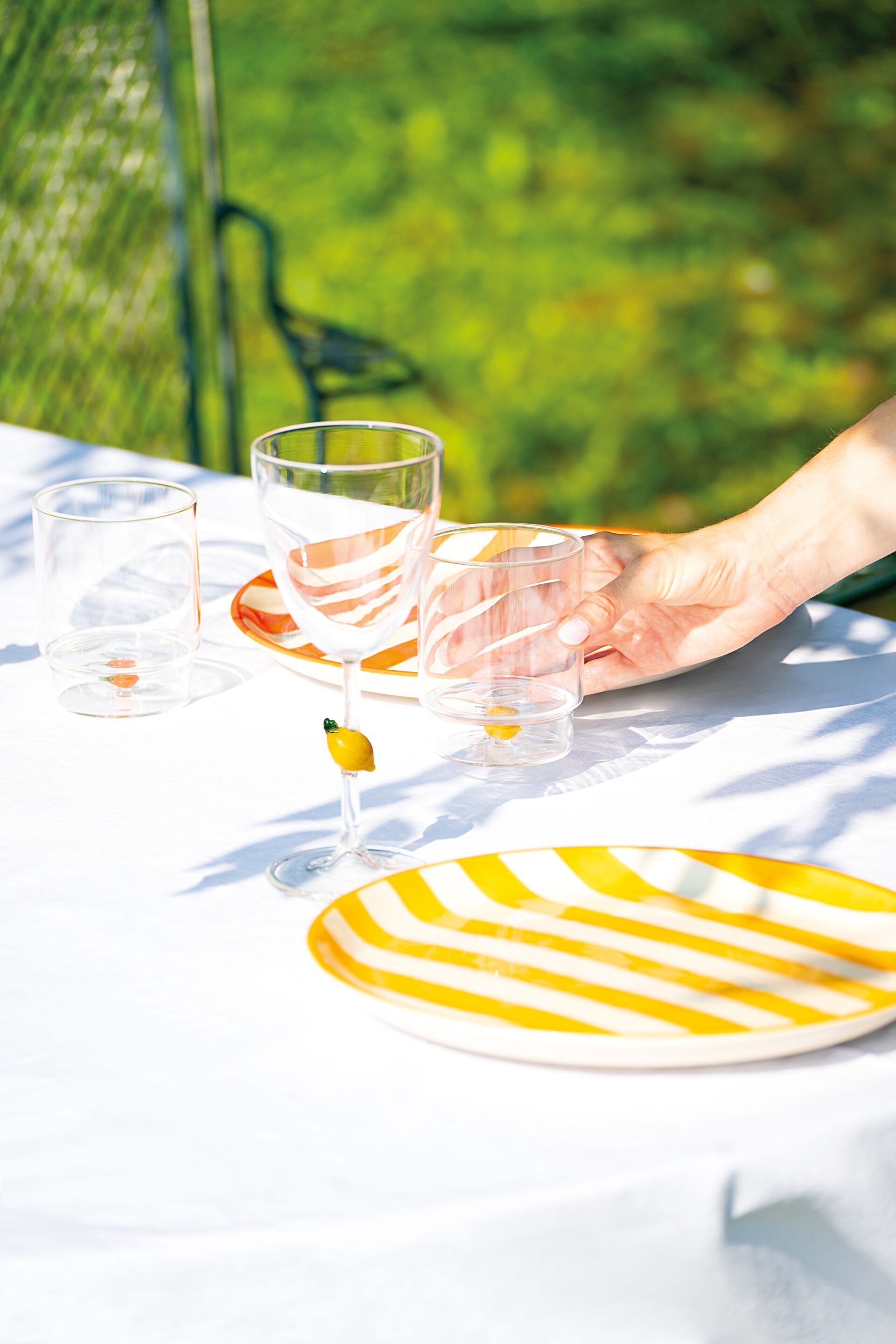 Стакан для воды из боросиликатного стекла Zafferano Teca ARCH-00030907 - Вид №10