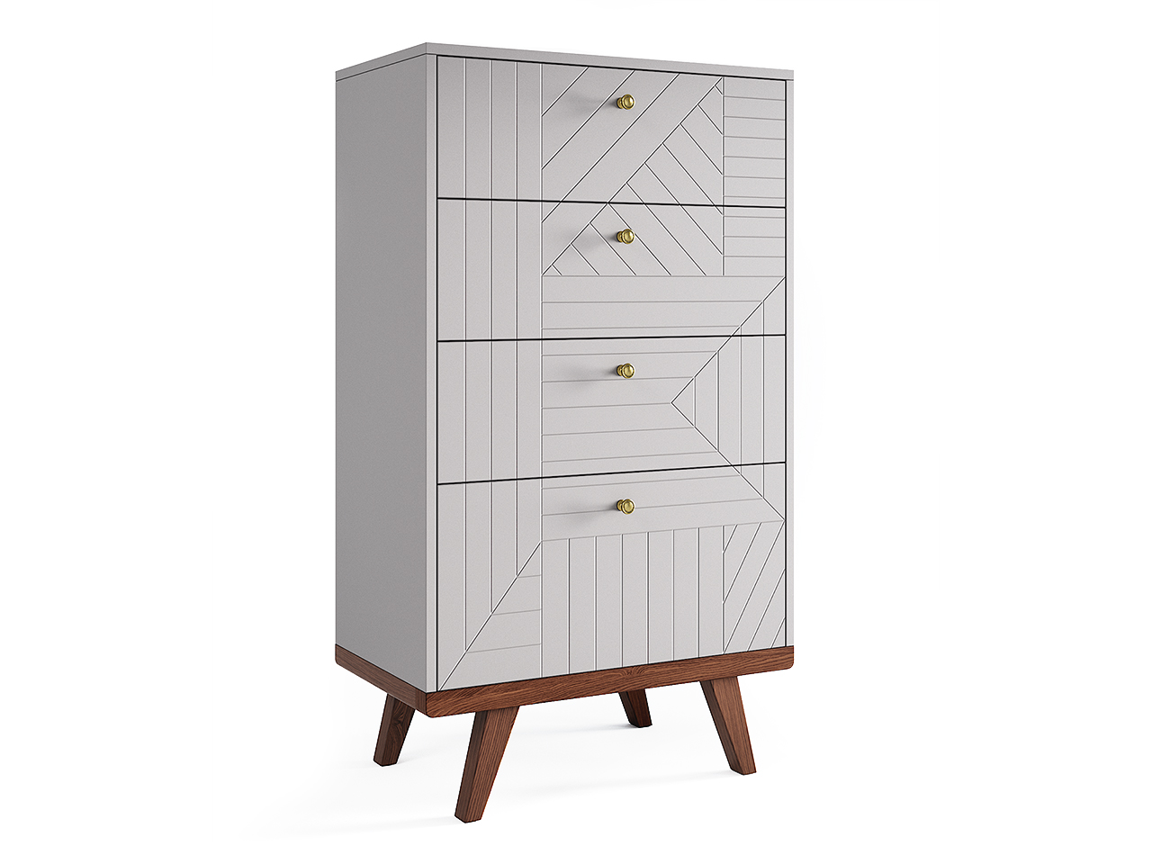 Комод высокий серый Thimon THE IDEA ДИЗАЙНЕРСКИЕ, КОМОДЫ THIMON 210007 Серый  - Вид №6