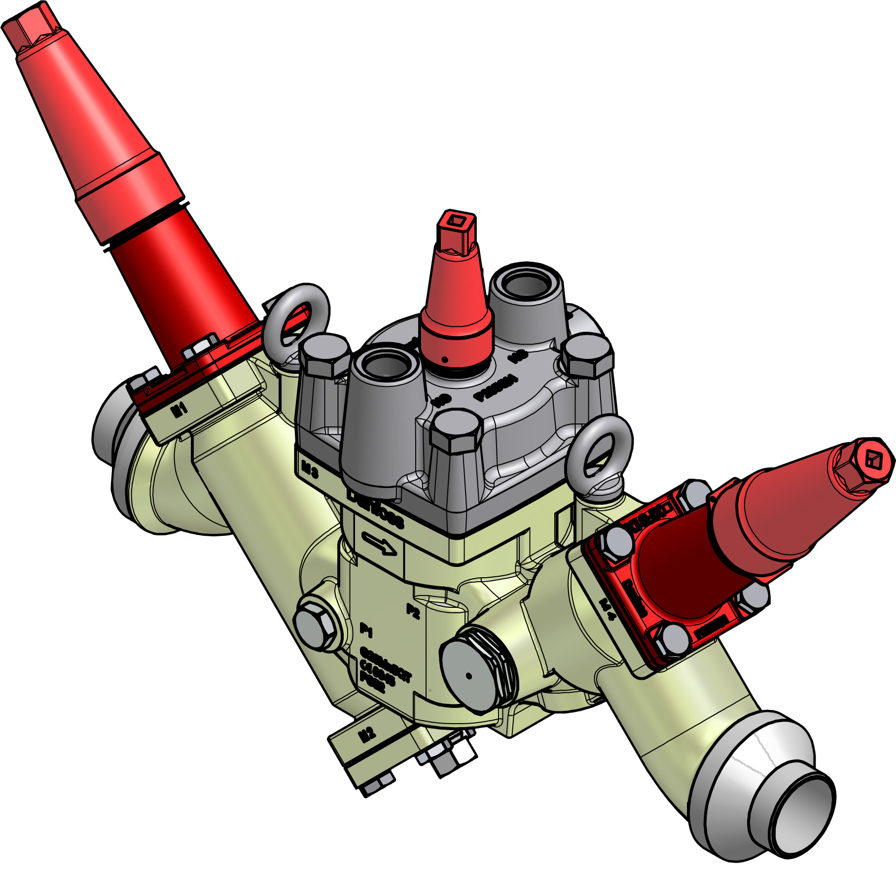 Danfoss ICF 50 — многофункциональные клапанные станции ICF50-4-46MA (50 D) Клапан-регулятор уни 027L5039  - Вид №13
