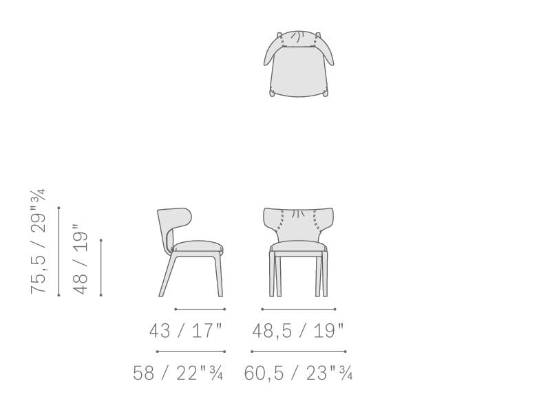 Кожаное кресло Poltrona Frau коллекция - диваны и кресла ARCH-00033923 - Вид №2