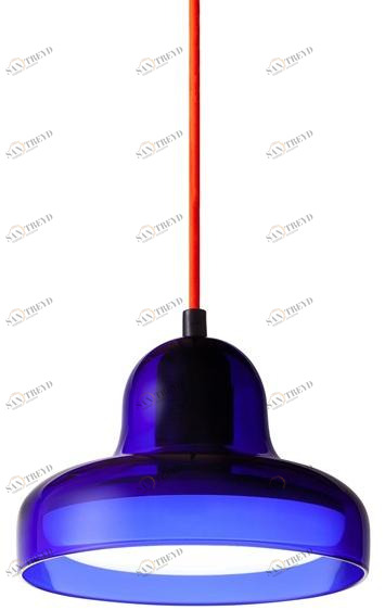 Deadgood Светодиодная подвесная лампа из дутого стекла  Bl1 