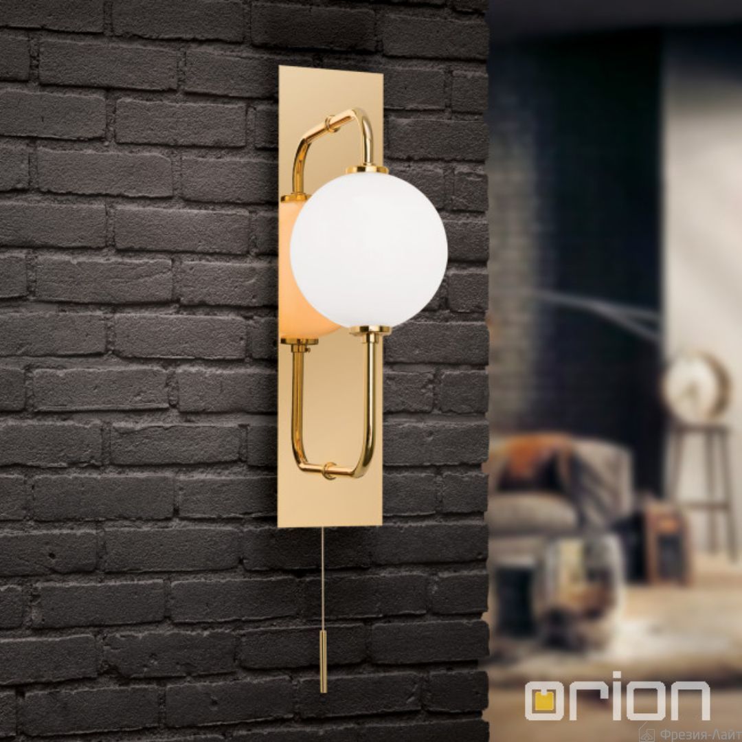 Orion WA 2-1359/1 gold/503 настенный светильник Pipes 119054