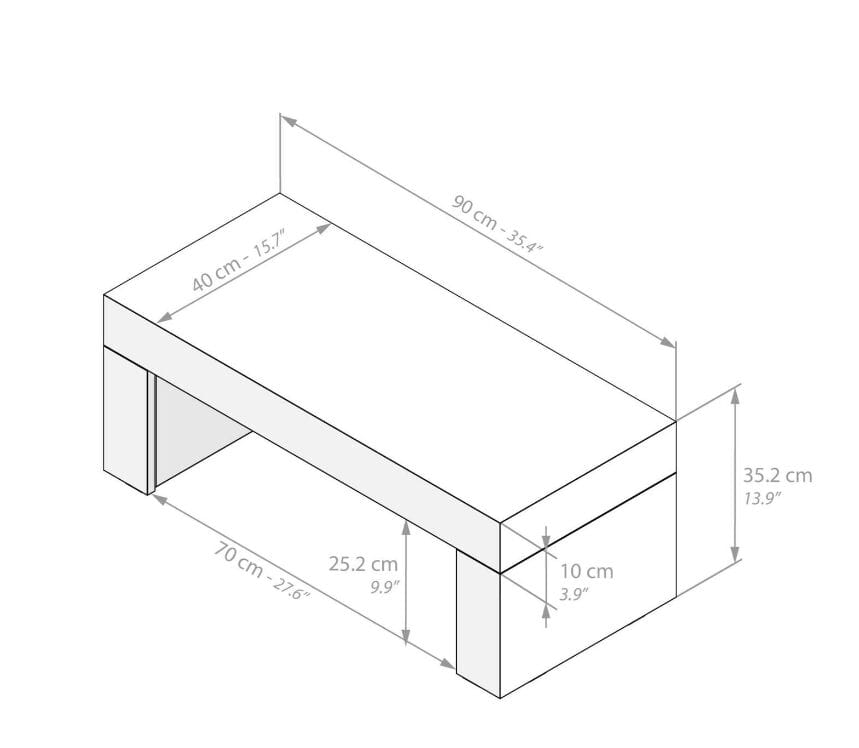 Скамья из облагороженной ткани Mobili Fiver Evolution ARCH-00078113 - Вид №7