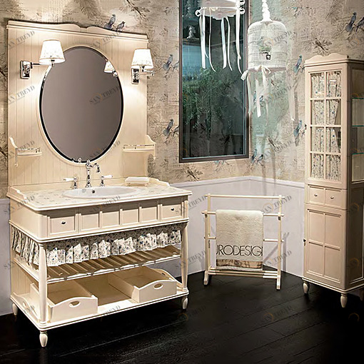 Комплект мебели для ванной комнаты Comp.n.12 Eurodesign Green & Roses Green Roses COMPN12