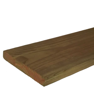 Планкен импрегнированный 20x140x2000 мм хвоя прямой с фаской угла