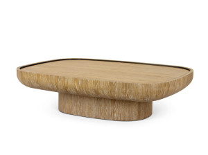 Прямоугольный журнальный столик из дуба