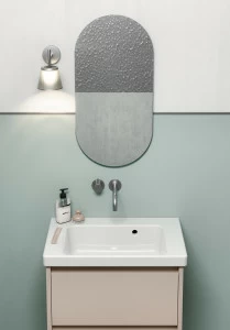 8631111 Накладная раковина на столешницу  овальная GSI ceramica Norm