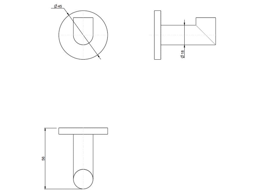Металлический халат Rubinetterie Frattini аксессуары ARCH-00142888 - Вид №5