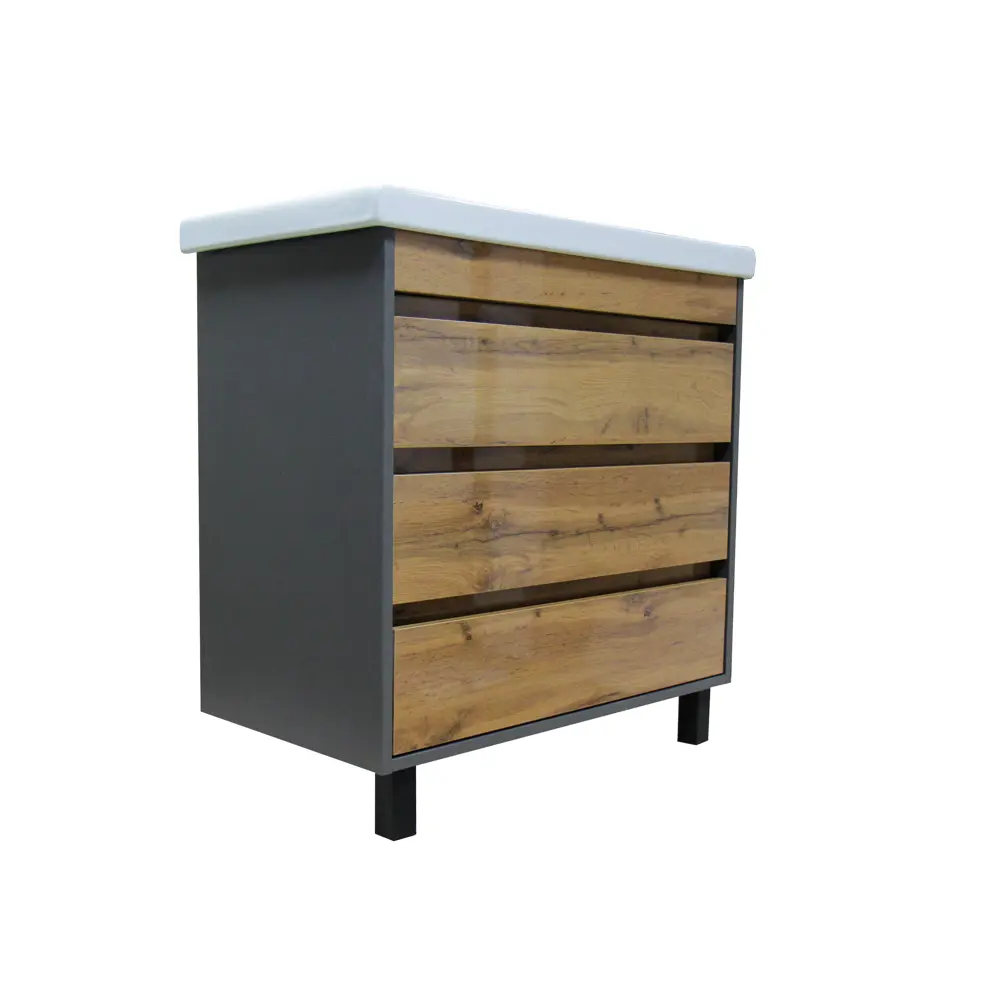 Тумба Santreyd Wood для раковины 80 см в стиле минимализм 88695639 STLM-0977633