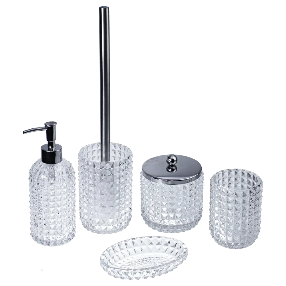 Стеклянная мыльница PROFFI HOME Crystal Clear 85323488 Glass STLM-0061368 - Вид №2