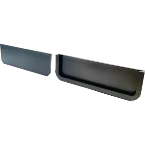 Заглушка торцевая к каналу Gidrolica 1000x115x55 мм цвет черный 89372520 STLM-2119552