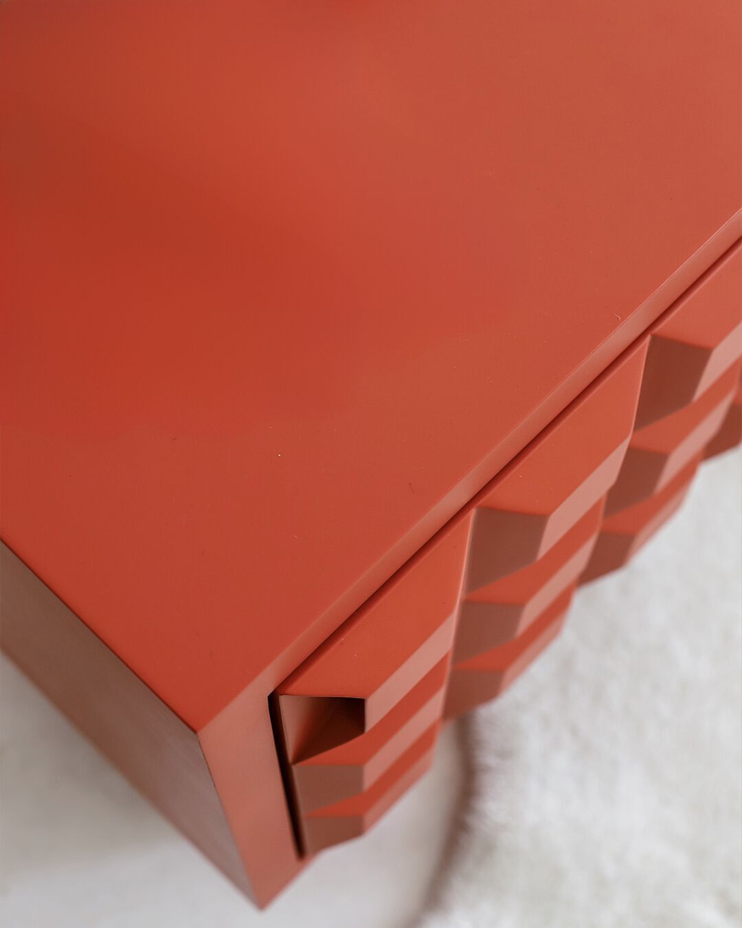 Прямоугольная фанерная тумбочка YET. Design Studio KARO ARCH-00083232 - Вид №7