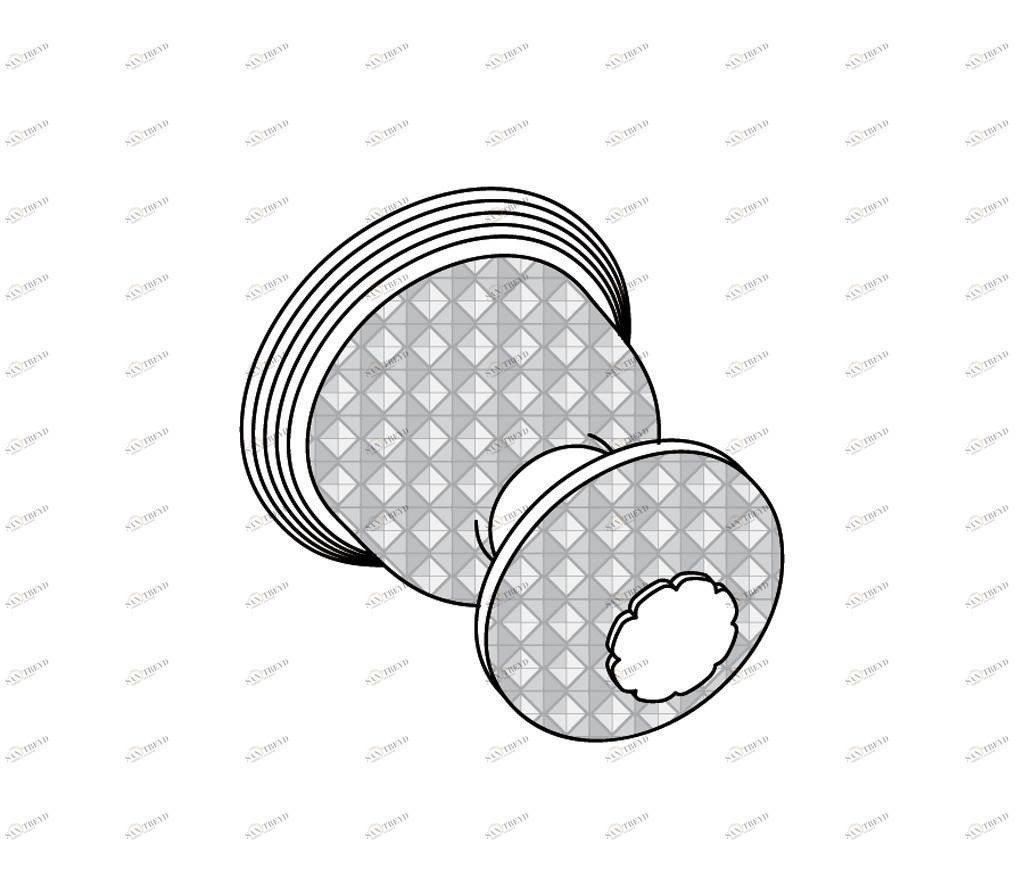 C47-329H C47-329H Настенный клапан 3/4 ″ H АЛМАЗНЫЙ КУПОЛ Cristal & Bronze DÔME DIAMANT 