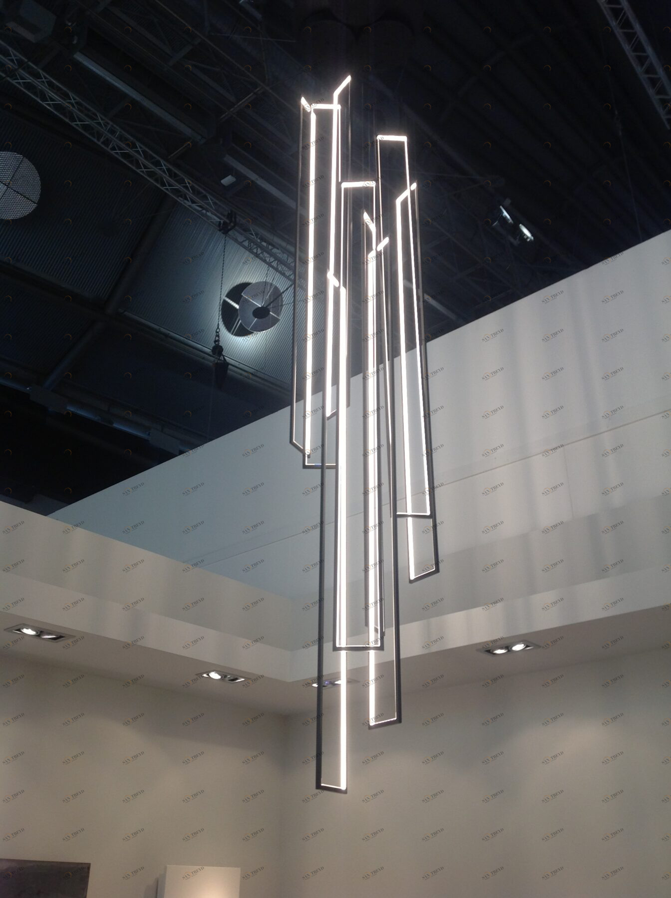 Освещение 400 x 70 см Cascade Miré – 9 Cinier 120 Вт sun-id-1218191