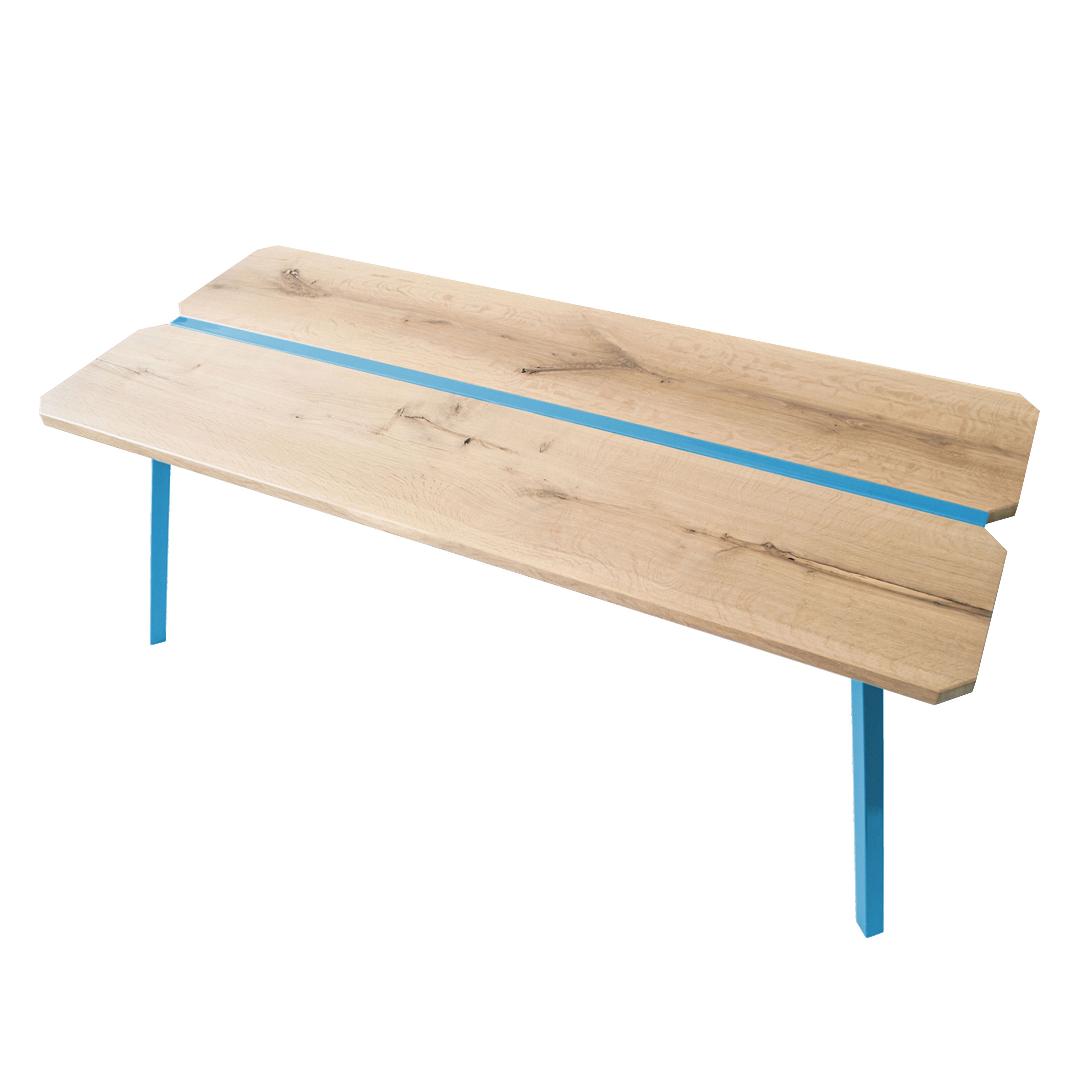 Прямоугольный стол из стали и дерева Askia ARCH-00064581 - Вид №3