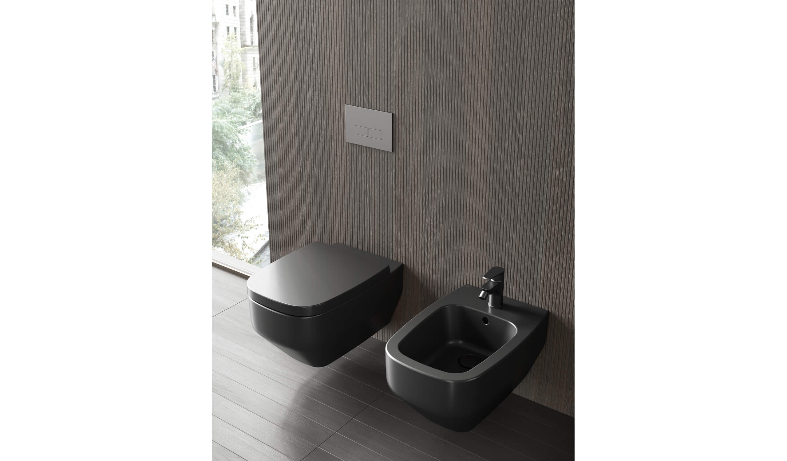 Керамическое подвесное биде Gruppo Geromin Fio ARCH-00032019 - Вид №5