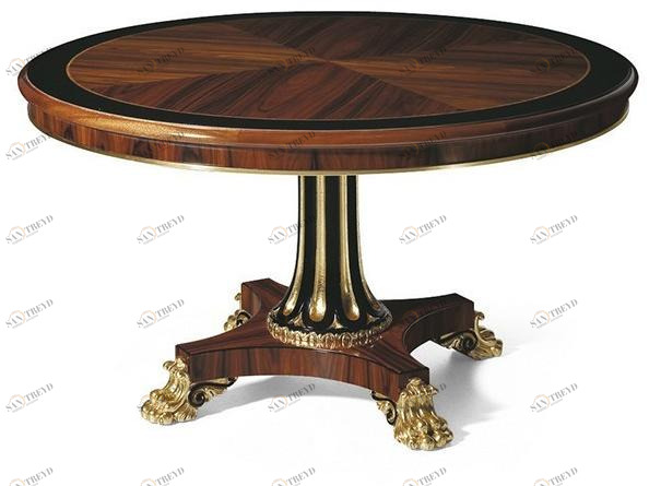 OAK Круглый стол из розового дерева Galleria sun-id-1403129