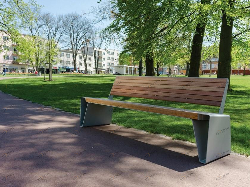 mmcité1 Скамейка из стали и дерева Radium sun-id-1396267