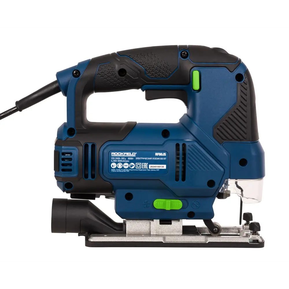 Сетевой лобзик Rockfield RF80JS для точного реза по дереву и металлу 89366500 STLM-1568704 - Вид №4