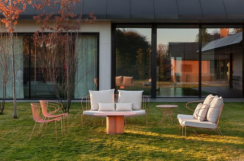 iSimar Круглый садовый стол из оцинкованной стали Arena sun-id-1478055 - Вид №6