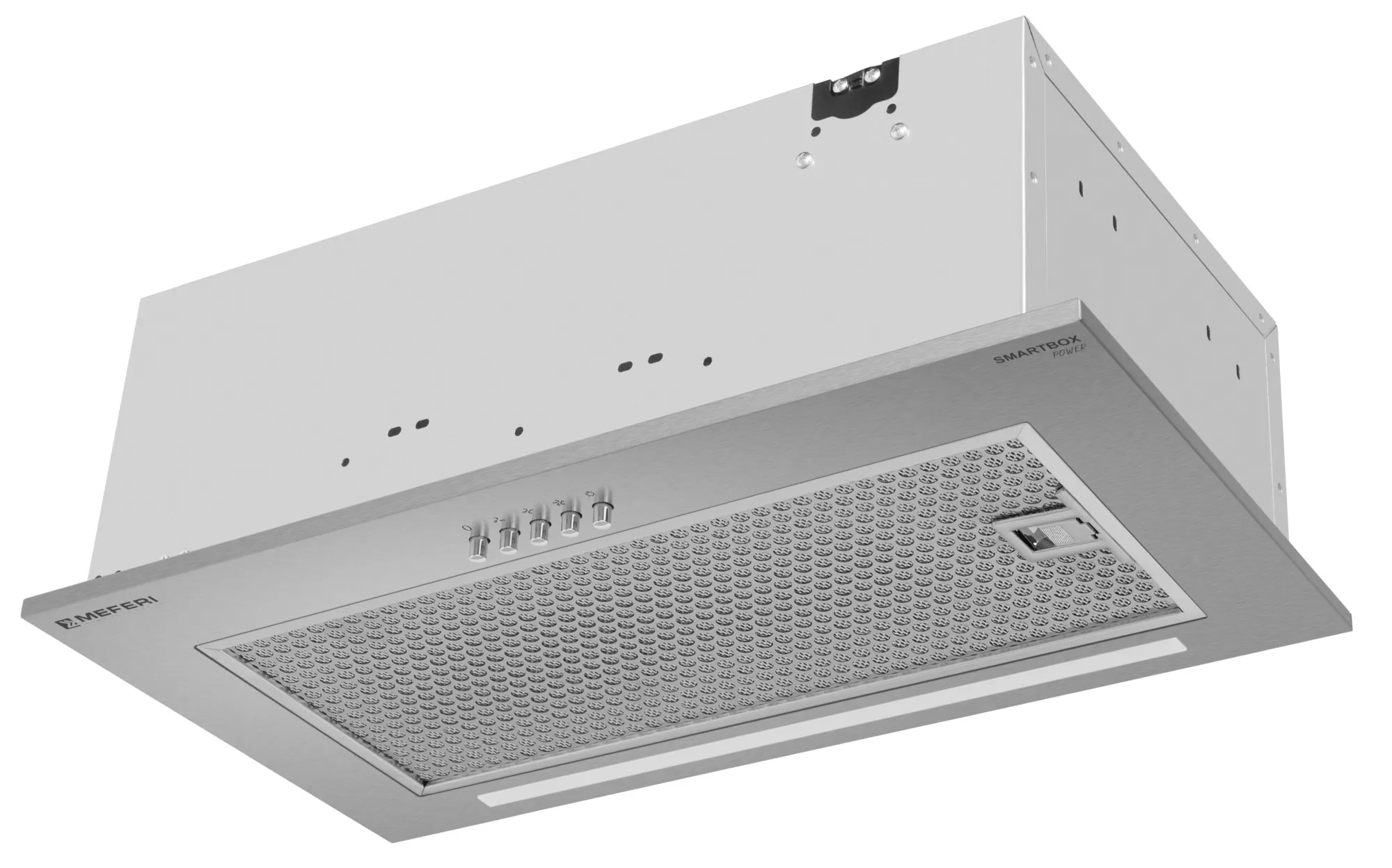 9168721 Вытяжка полновстраиваемая Meferi SMARTBOX52IX POWER серый STDN-0112984 - Вид №2