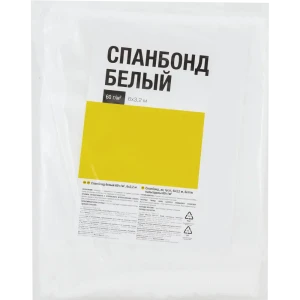 Спанбонд белый 60 г/м² 6x3.2 м