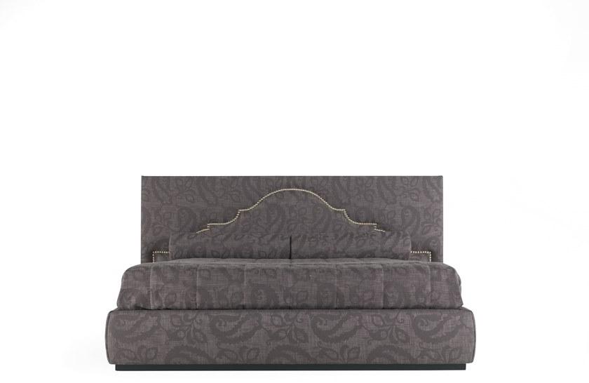 ETRO Home Interiors Кровать king size из ткани с мягким изголовьем sun-id-1387460 - Вид №1