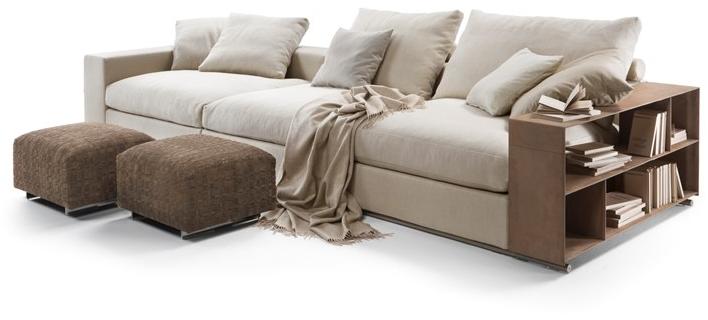 Flexform 3-х местный модульный диван из ткани Groundpiece sun-id-1508283 - Вид №2