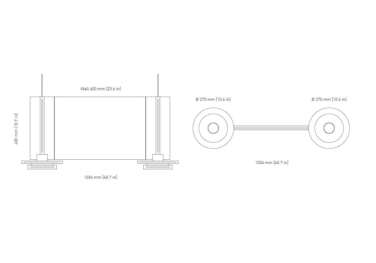 Рециркулированный Pet модульный акустический подвесной светильник +kouple JEFFREY ARCH-00078302 - Вид №10