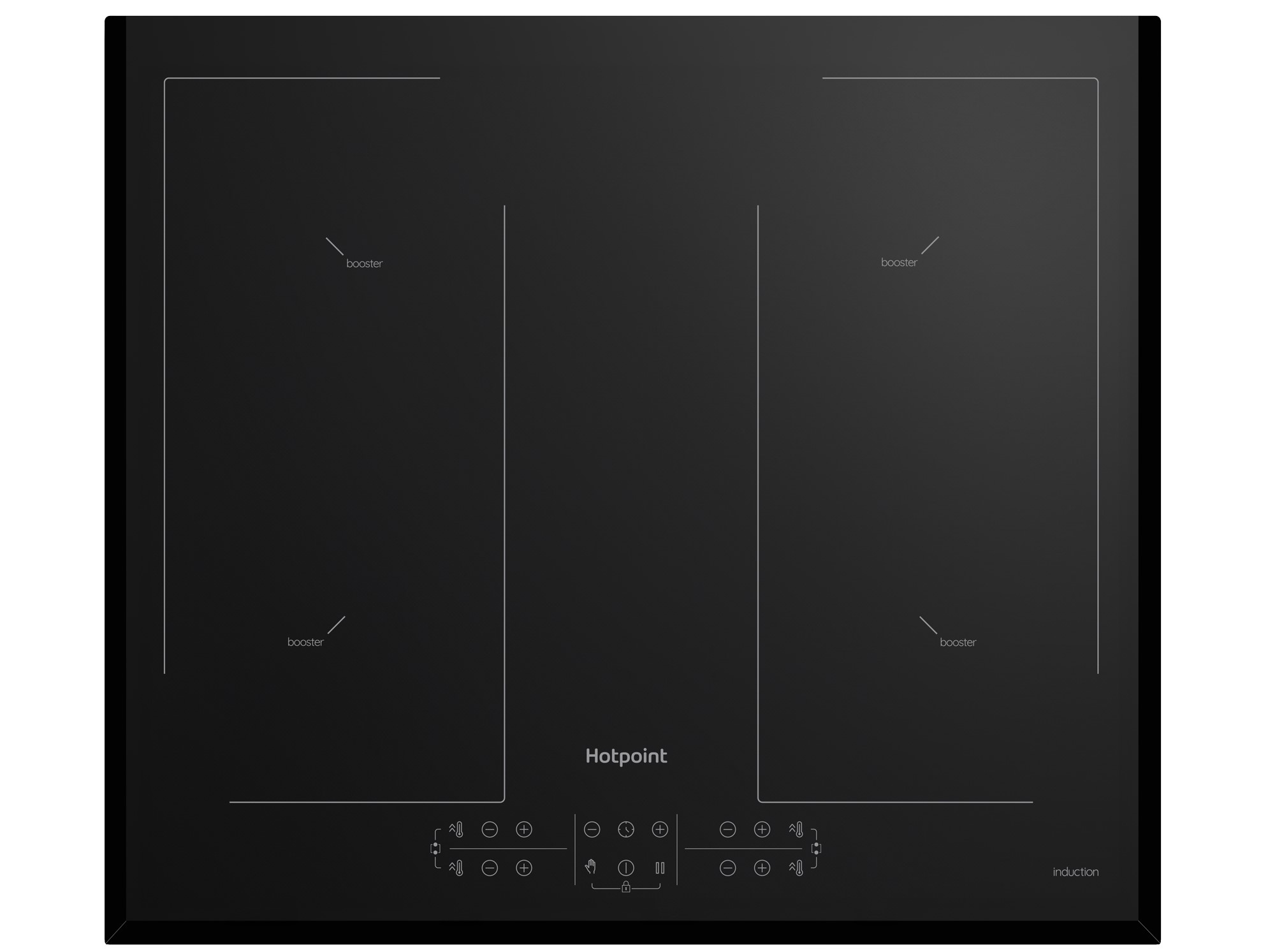 9136630 Индукционная варочная поверхность Hotpoint HB 1560B2 BA STDN-0137601