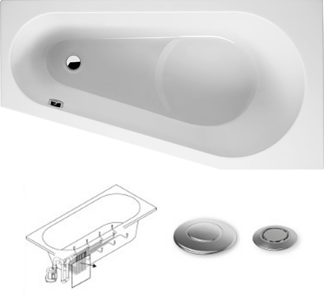BB8300500000000_hit1 Ванна Riho Delta Santreyd - Вид №1