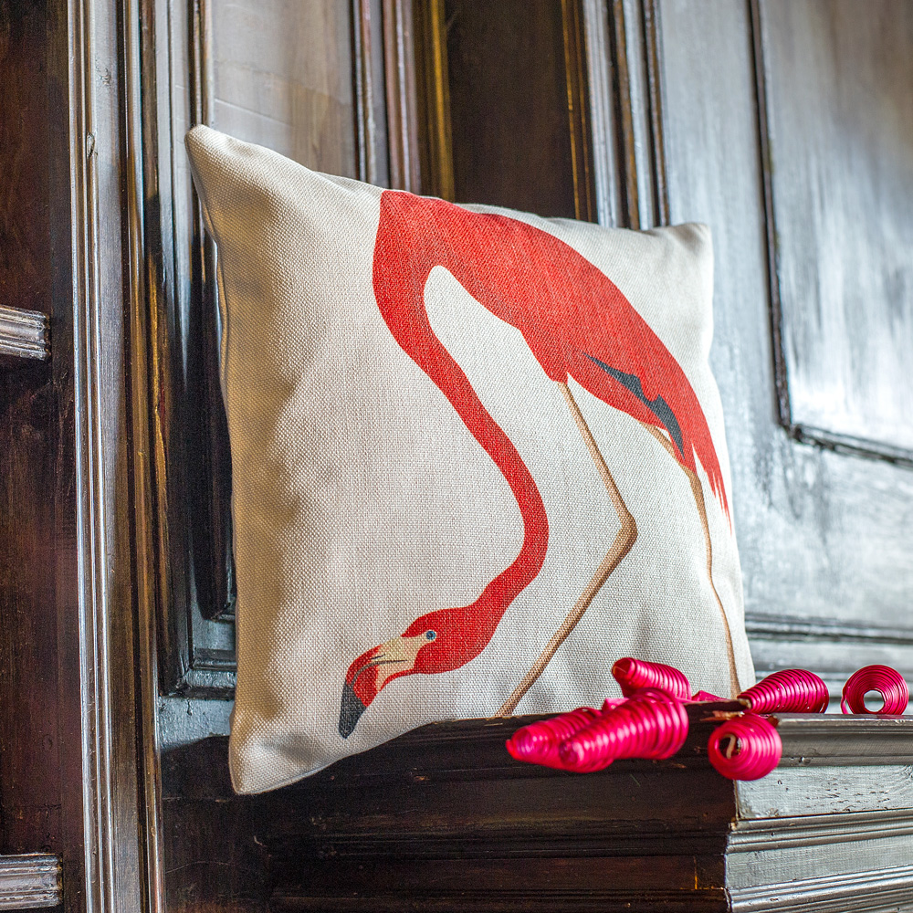 2719182 Интерьерная подушка «Американский фламинго» Object Desire  - Вид №2