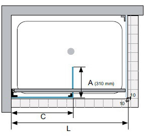 FQW2 Arreda collection Душевая кабина DUKA 44451 - Вид №1