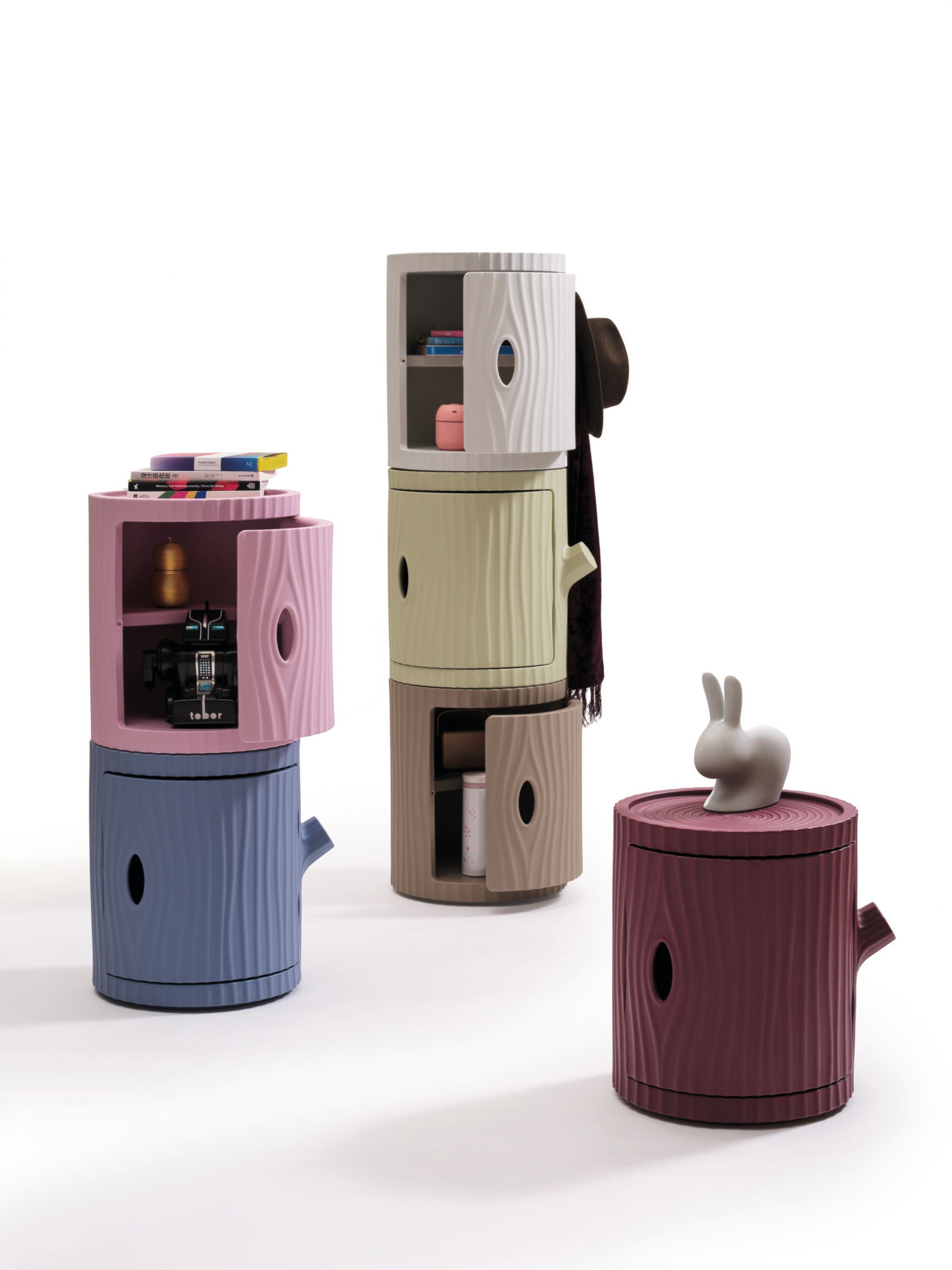 Пластиковый контейнер Qeeboo TRONCO ARCH-00063045 - Вид №7