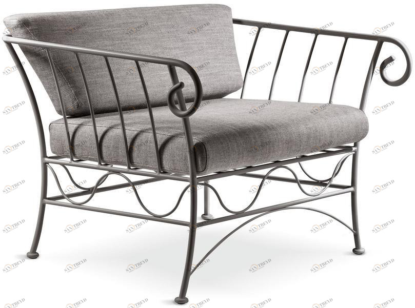 Cantori Садовое кресло из металла с подлокотниками Bahamas sun-id-1441065