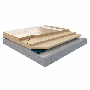 Спортивный паркет Coswick Турнирный Спорт Турнирный Спорт Дуб Селект (Гладкая) 300-1845х82,55 мм.