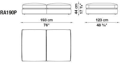 B&B Italia Диван из ткани Richard sun-id-1429934 - Вид №53