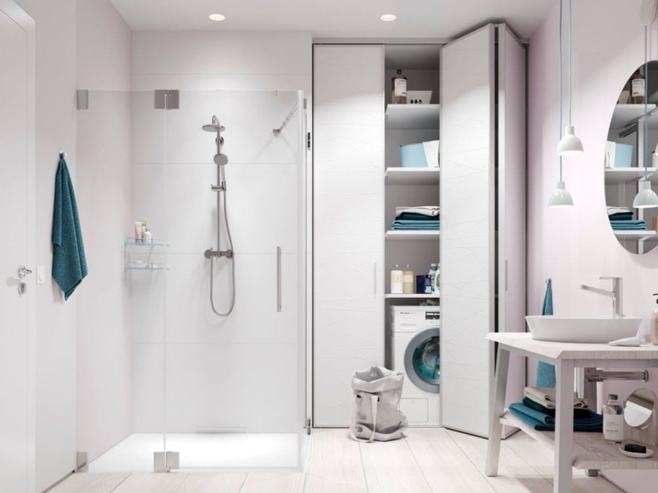 Листовая дверь из алюминия и дерева raumplus S1200 ARCH-00119298 - Вид №1