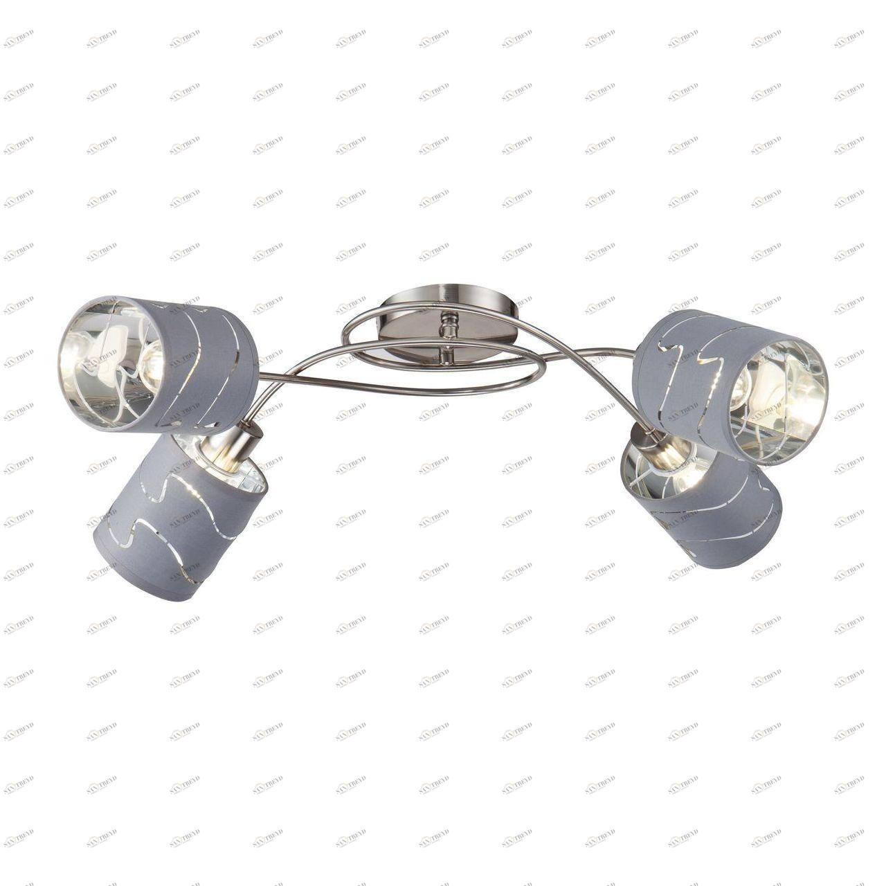 Потолочная люстра Freya Joell FR5001CL-04N FREYA JOELL 220251 Серый 