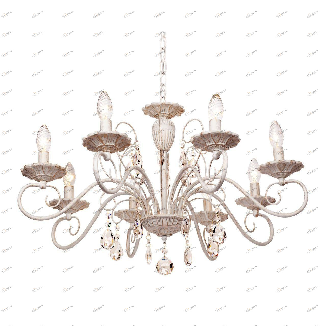Подвесная люстра Silver Light Laura 259.51.8 SILVER LIGHT LAURA 185994 Белый