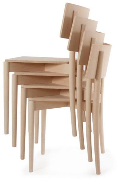 Zilio A&C Штабелируемый стул из бука sun-id-1454106 - Вид №3
